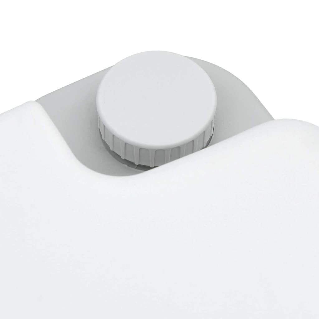vidaXL Toilette de camping portable Gris 41,5 x 36,5 x 30 cm - Image 6