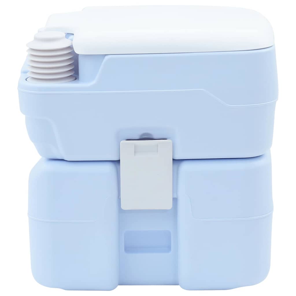 vidaXL Toilette de camping portable Bleu 41,5 x 36,5 x 42 cm - Image 5