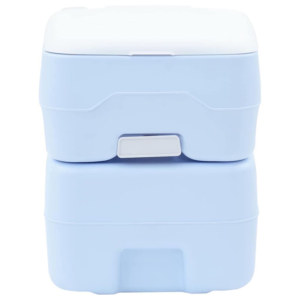 vidaXL Toilette de camping portable Bleu 41,5 x 36,5 x 42 cm - Image 4