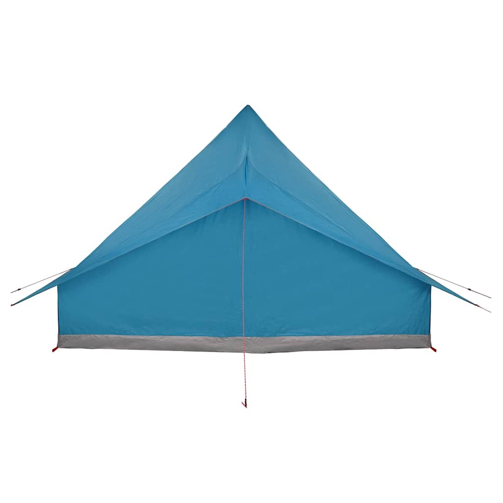 vidaXL Tente Tipi familiale avec toit Bleu 364 x 281 x 257 cm - Image 6
