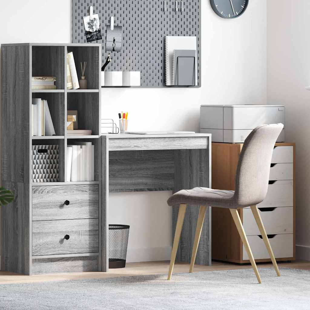 vidaXL Bureau Gris Sonoma 70 x 40 x 76 cm