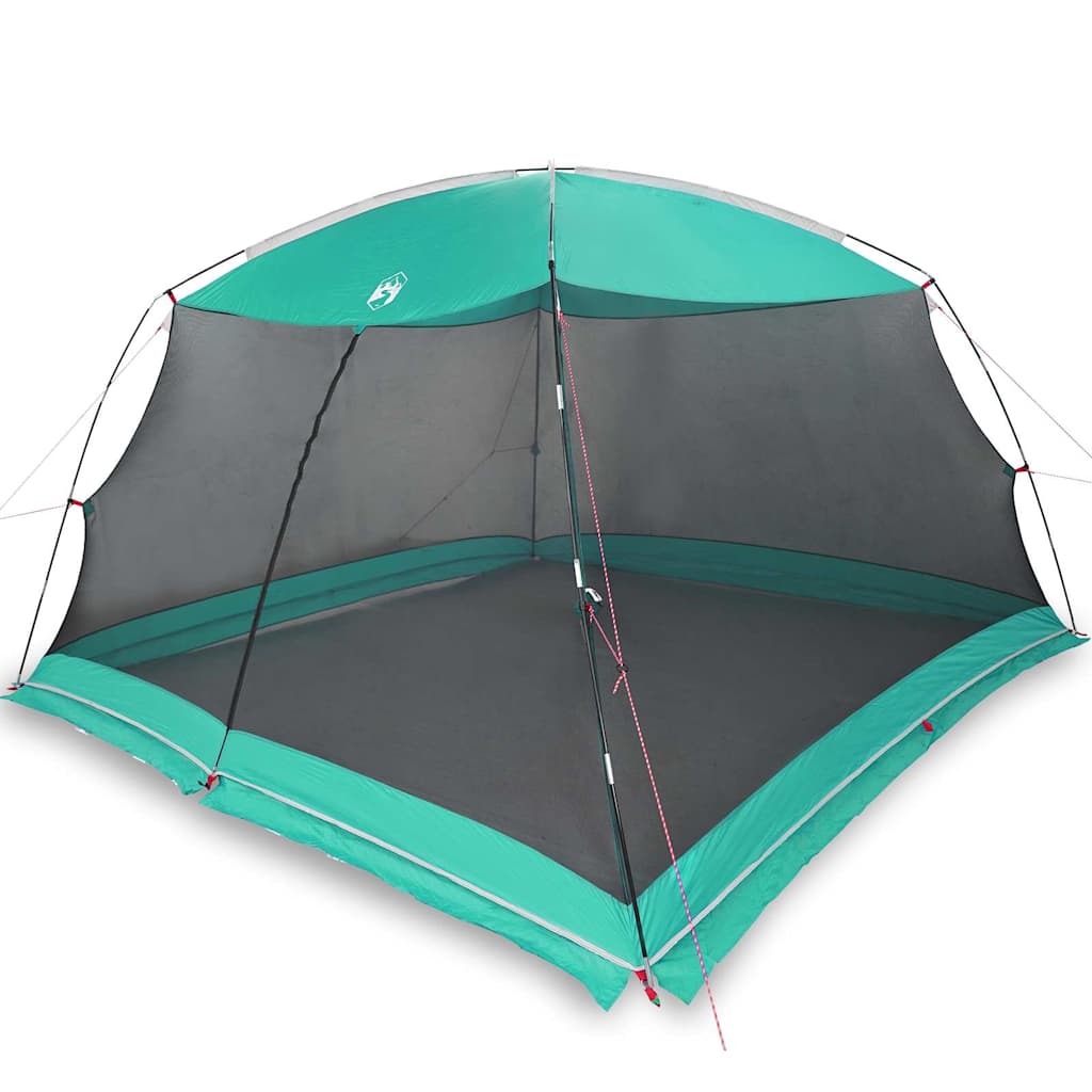 vidaXL Tentes avec toit vert mer 380 x 380 x 225 cm Polyester - Image 3