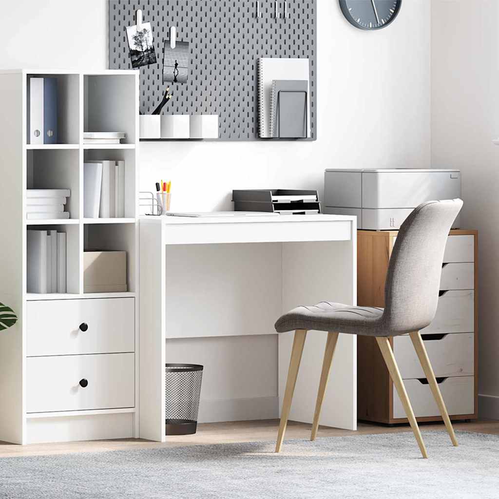 vidaXL Bureau Blanc 80 x 50 x 76 cm