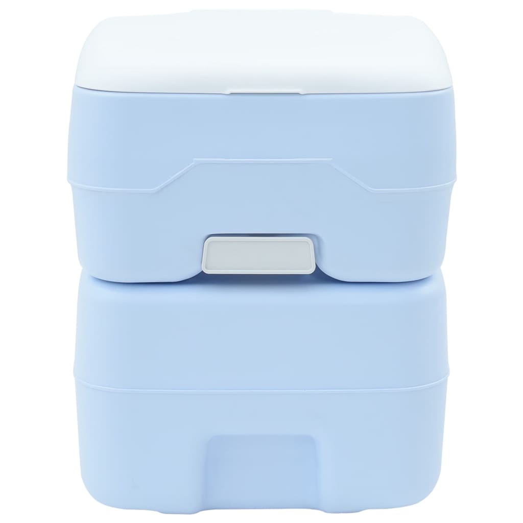vidaXL Toilette de Camping Bleu 41.5 x 36.5 x 42 cm - Image 4