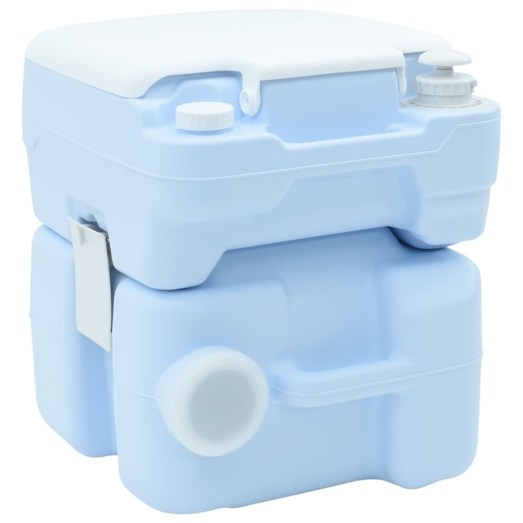 vidaXL Toilette de Camping Bleu 41.5 x 36.5 x 42 cm - Image 3
