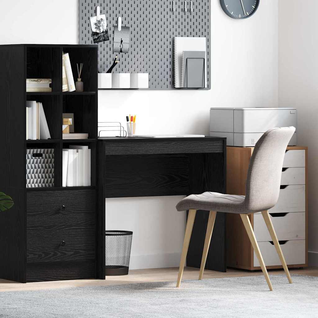 vidaXL Bureau Chêne noir 80 x 40 x 76 cm
