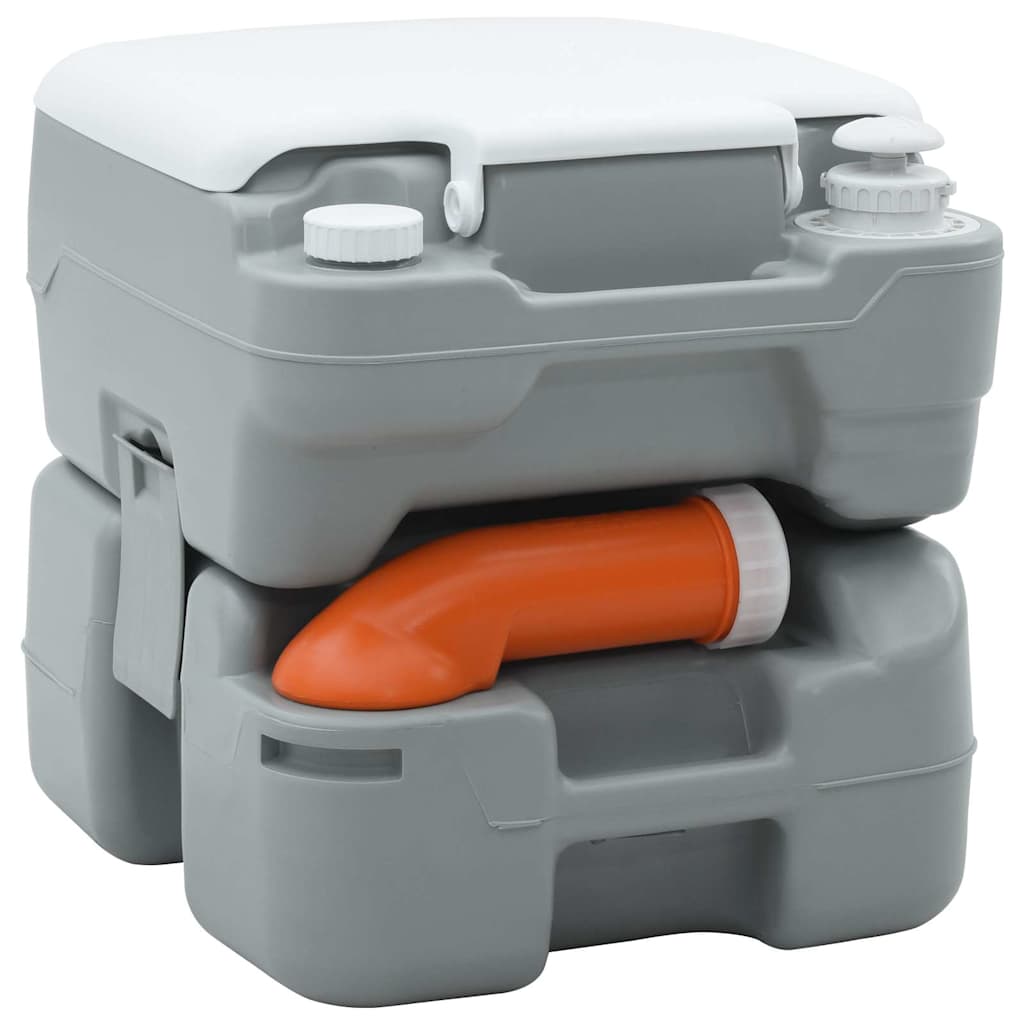 vidaXL Toilette de camping portable 41.5 x 36.5 x 37.5 cm - Image 5