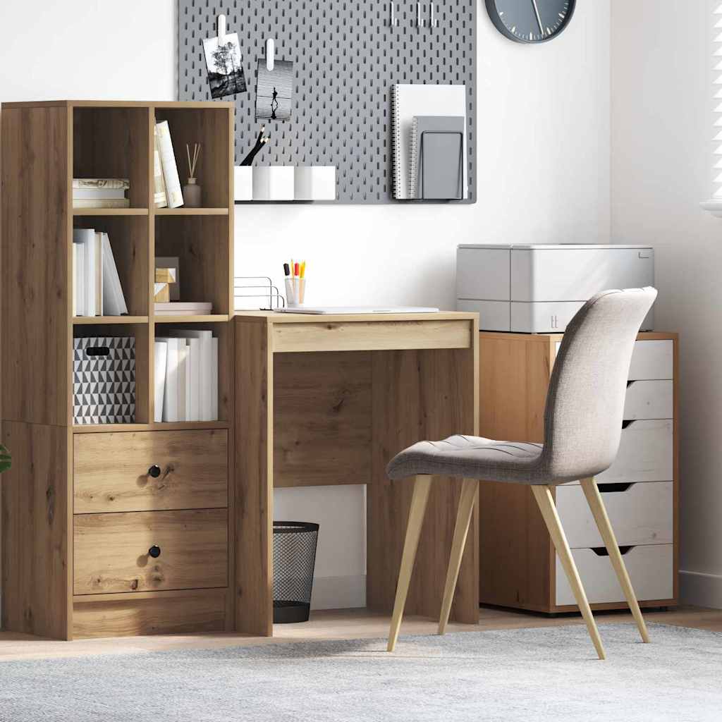 vidaXL Bureau Chêne artisanal 60 x 50 x 76 cm