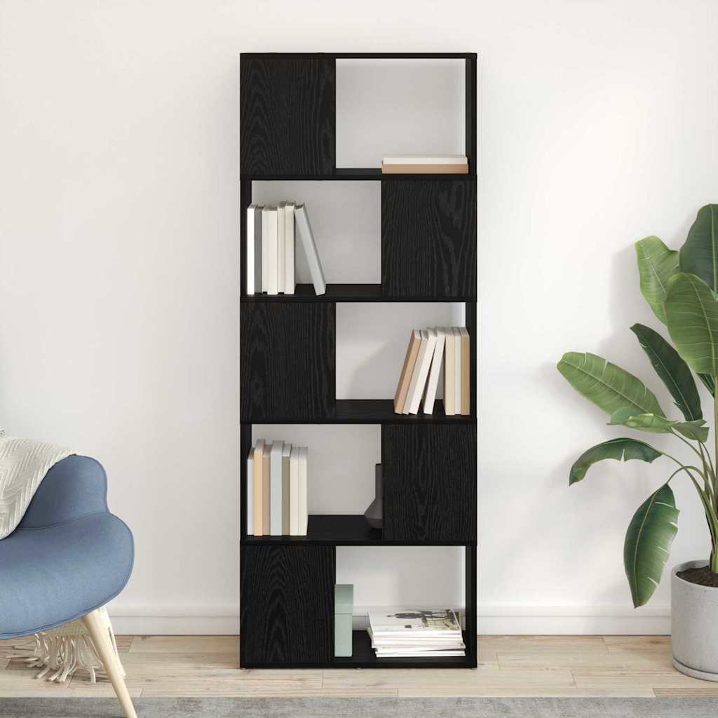 vidaXL Ensemble meuble TV Noir 60 x 24 x 156 cm Bois d'ingénierie