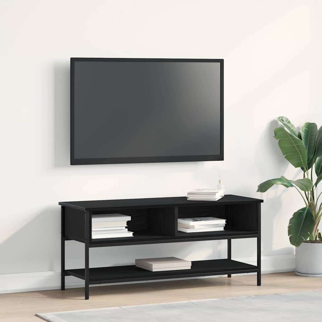 vidaXL Ensemble meuble TV Montage mural Chêne noir 100 x 35 x 45 cm