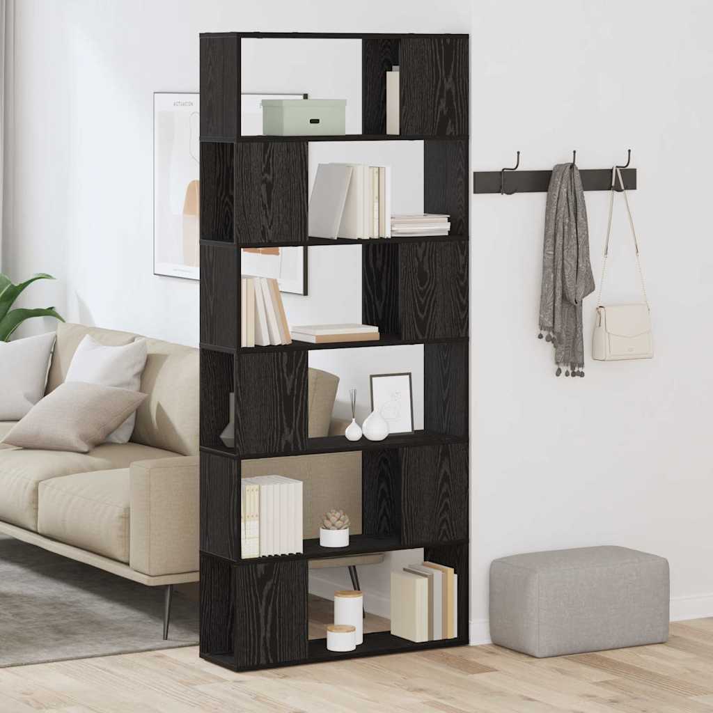 vidaXL Ensemble meuble TV Noir 80 x 24 x 186 cm Bois d'ingénierie