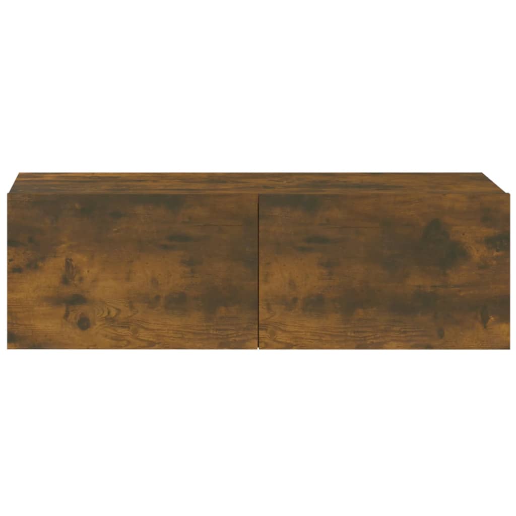 vidaXL Ensemble de meubles TV 4 pcs Chêne fumé Bois d'ingénierie - Image 6