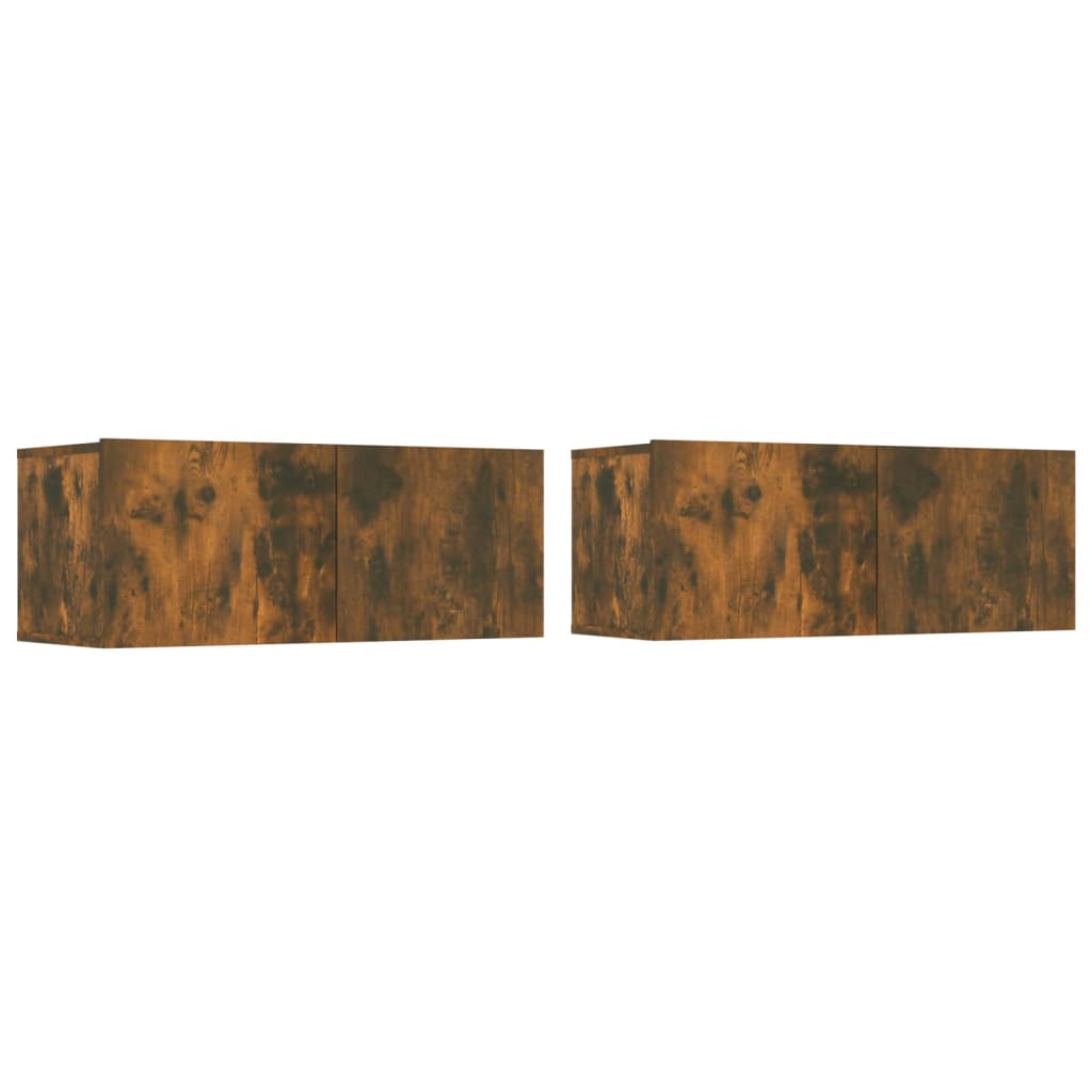 vidaXL Ensemble de meubles TV 6 pcs Chêne fumé Bois d'ingénierie - Image 3