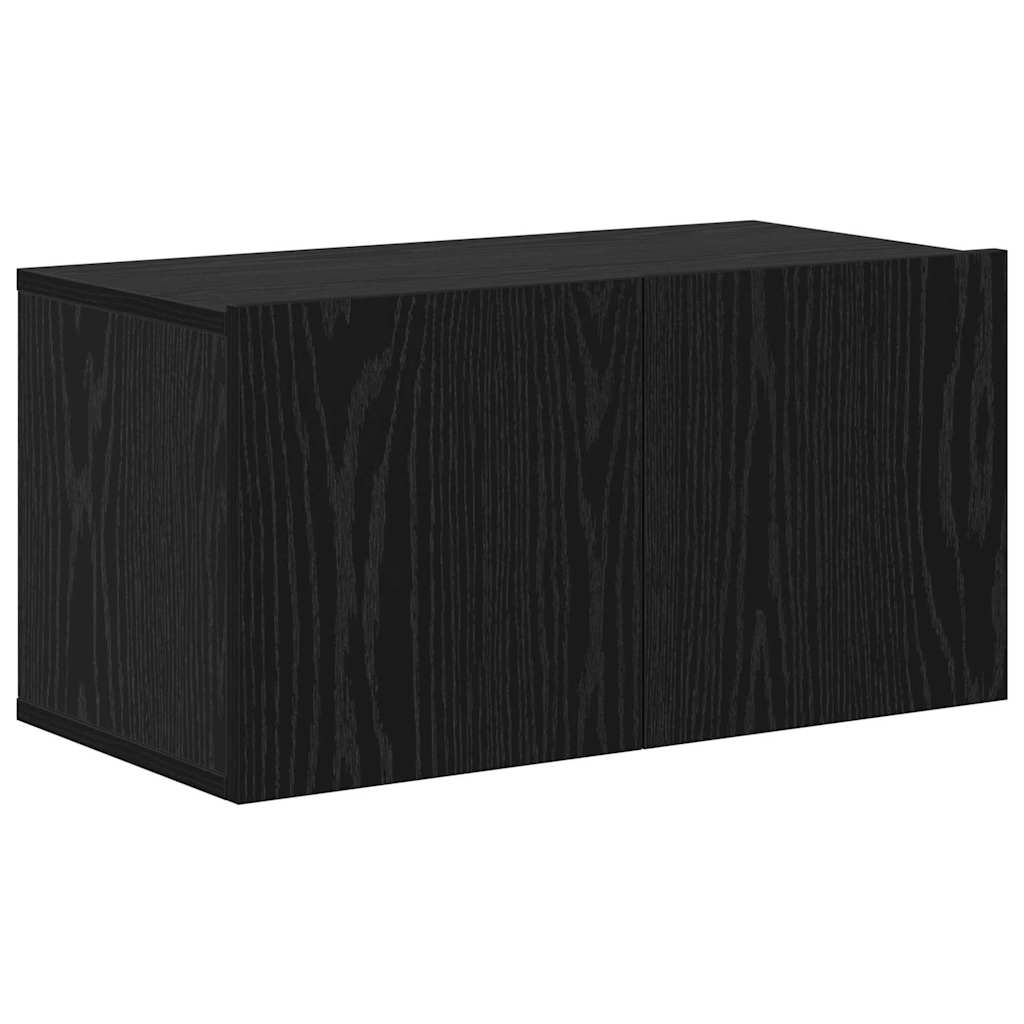 vidaXL Ensemble meuble TV 4 pcs Chêne noir Bois d'ingénierie - Image 6