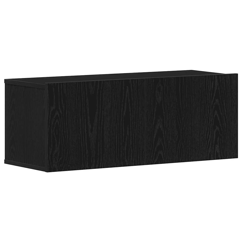 vidaXL Ensemble meuble TV 4 pcs Chêne noir Bois d'ingénierie - Image 6
