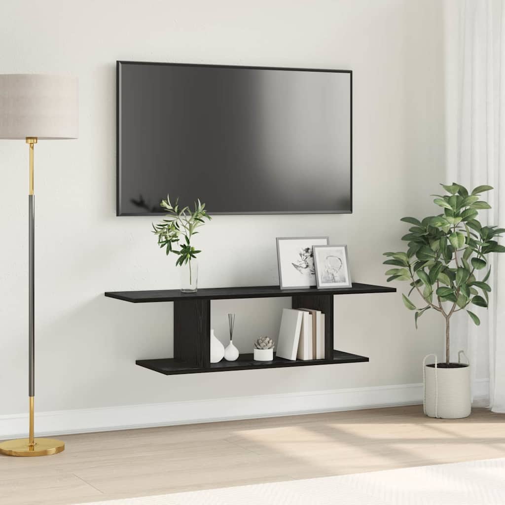 vidaXL Ensemble meuble TV Noir 103 x 30 x 26,5 cm Bois d'ingénierie