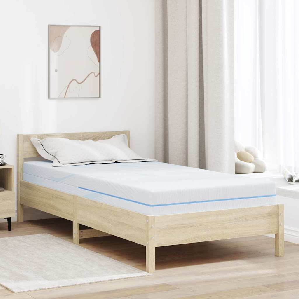 vidaXL Matelas Blanc 100 x 200 cm Mousse