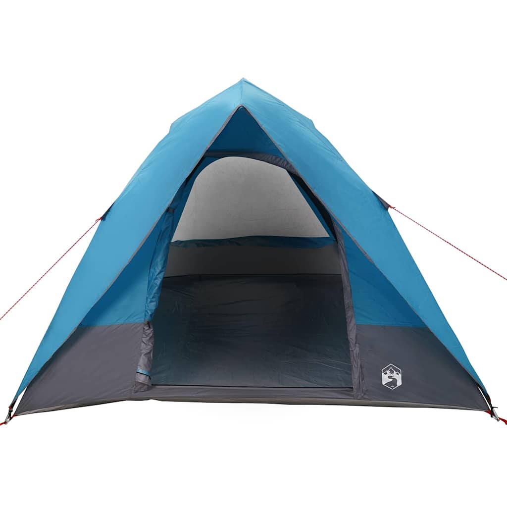 vidaXL Tente de camping Bleu 275 x 230 x 140 cm Polyester - Image 4