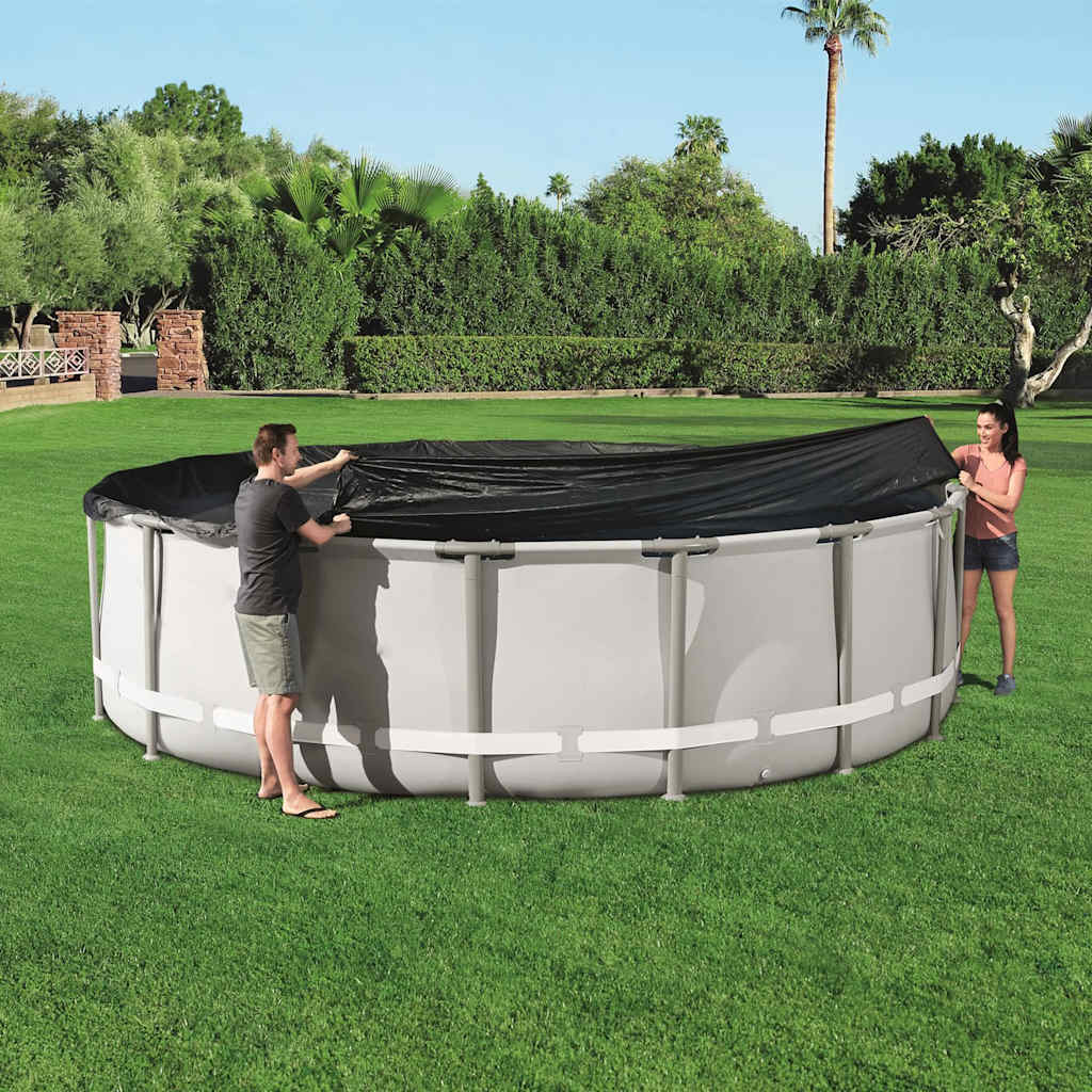 Bestway Couverture de piscine Flowclear 488 cm - Image 4