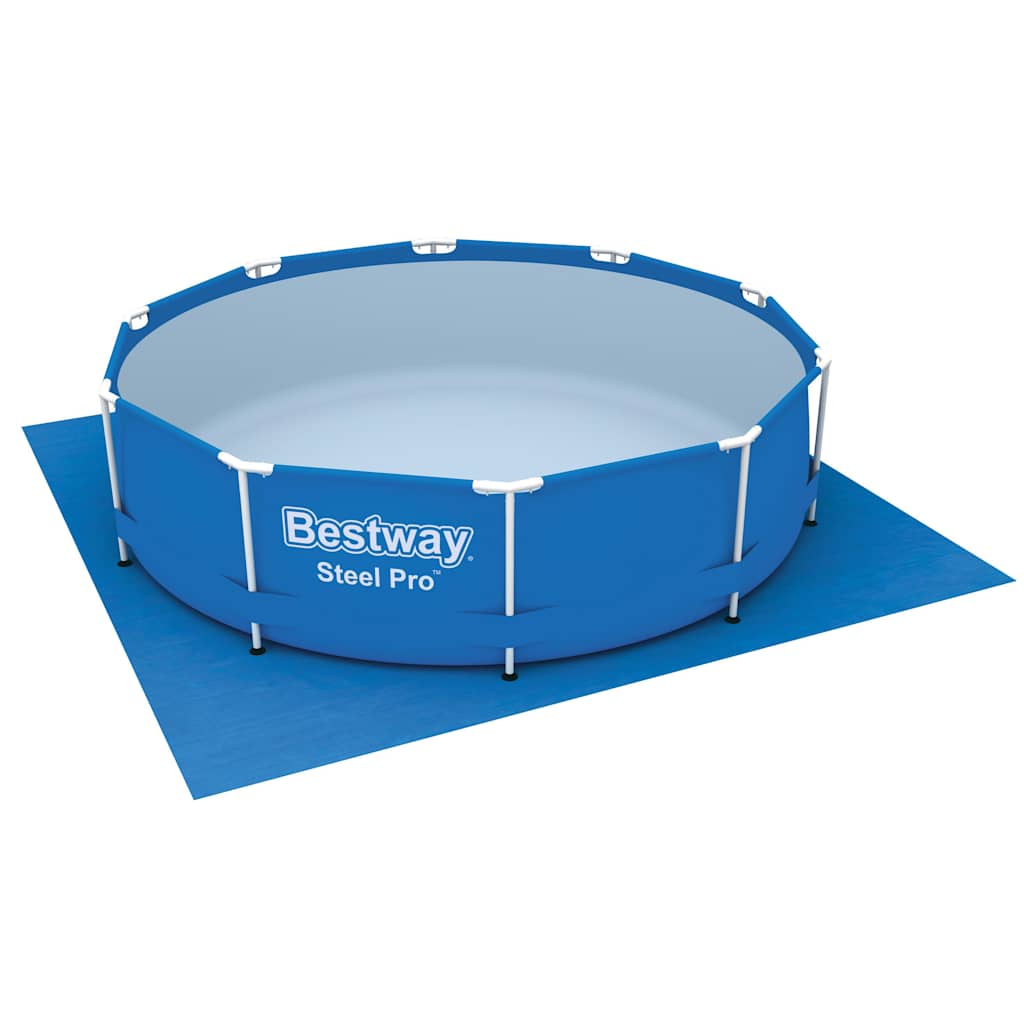 Bestway Tapis de sol pour piscine Flowclear 335x335 cm - Image 4