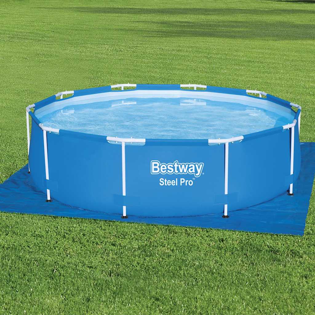 Bestway Tapis de sol pour piscine Flowclear 335x335 cm - Image 3