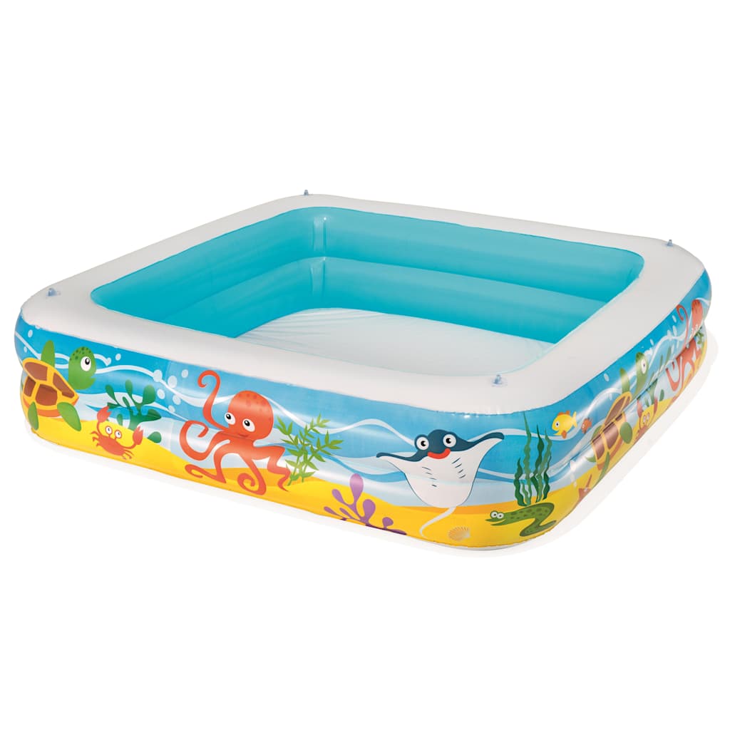 Bestway Piscine de jeu avec auvent bleu 140x140x114 cm 52192 - Image 5