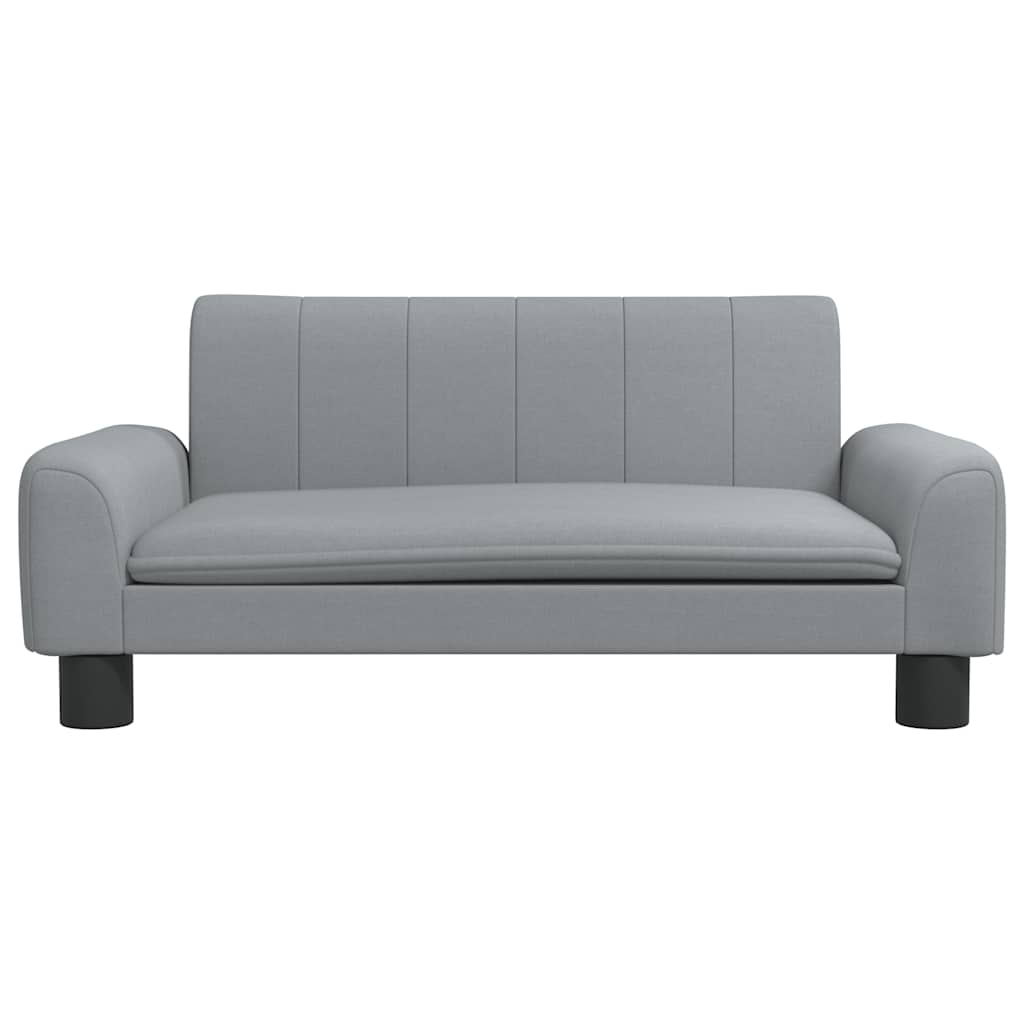 vidaXL Lit pour chien gris clair 70x45x30 cm tissu - Image 3