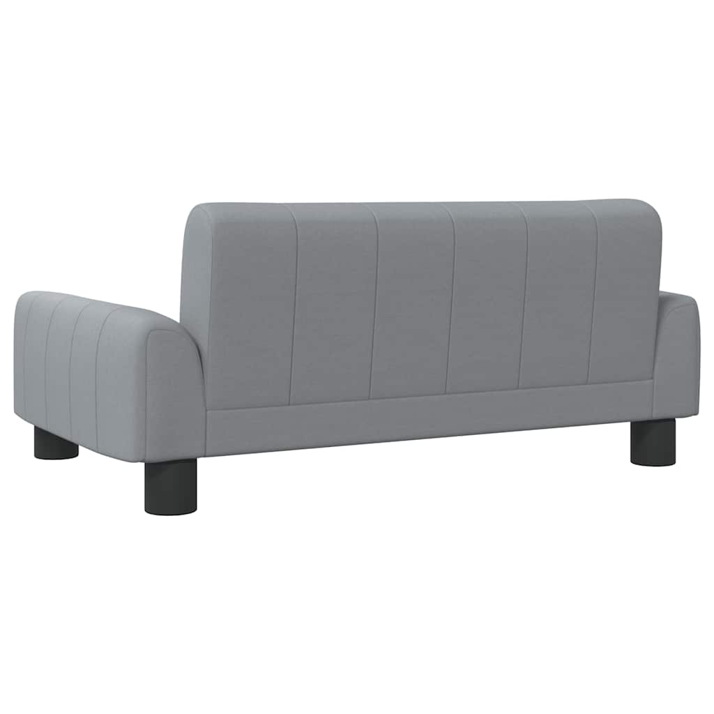 vidaXL Lit pour chien gris clair 70x45x30 cm tissu - Image 5