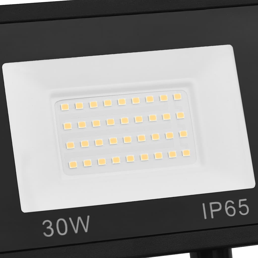 vidaXL Projecteur à LED avec capteur 30 W Blanc chaud - Image 6
