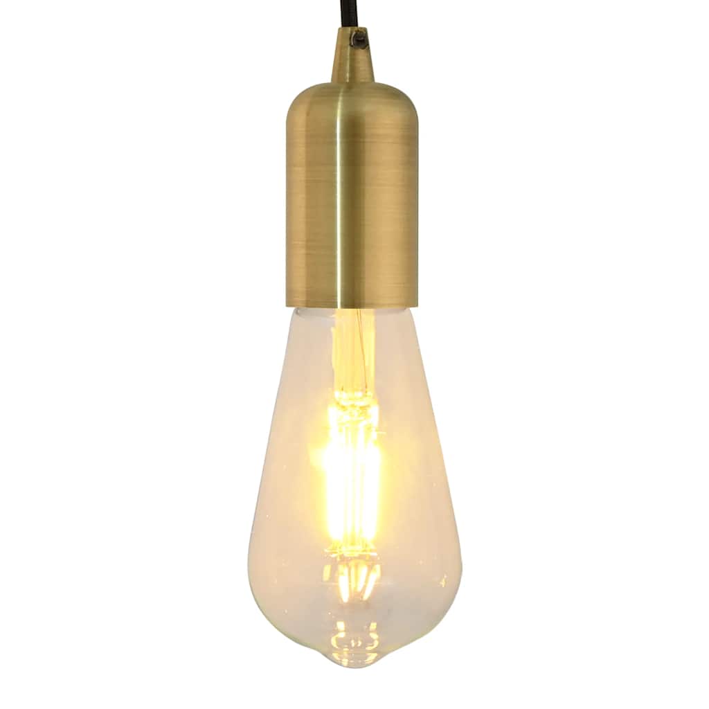 vidaXL Douilles de lampe 2 pcs bronze E27