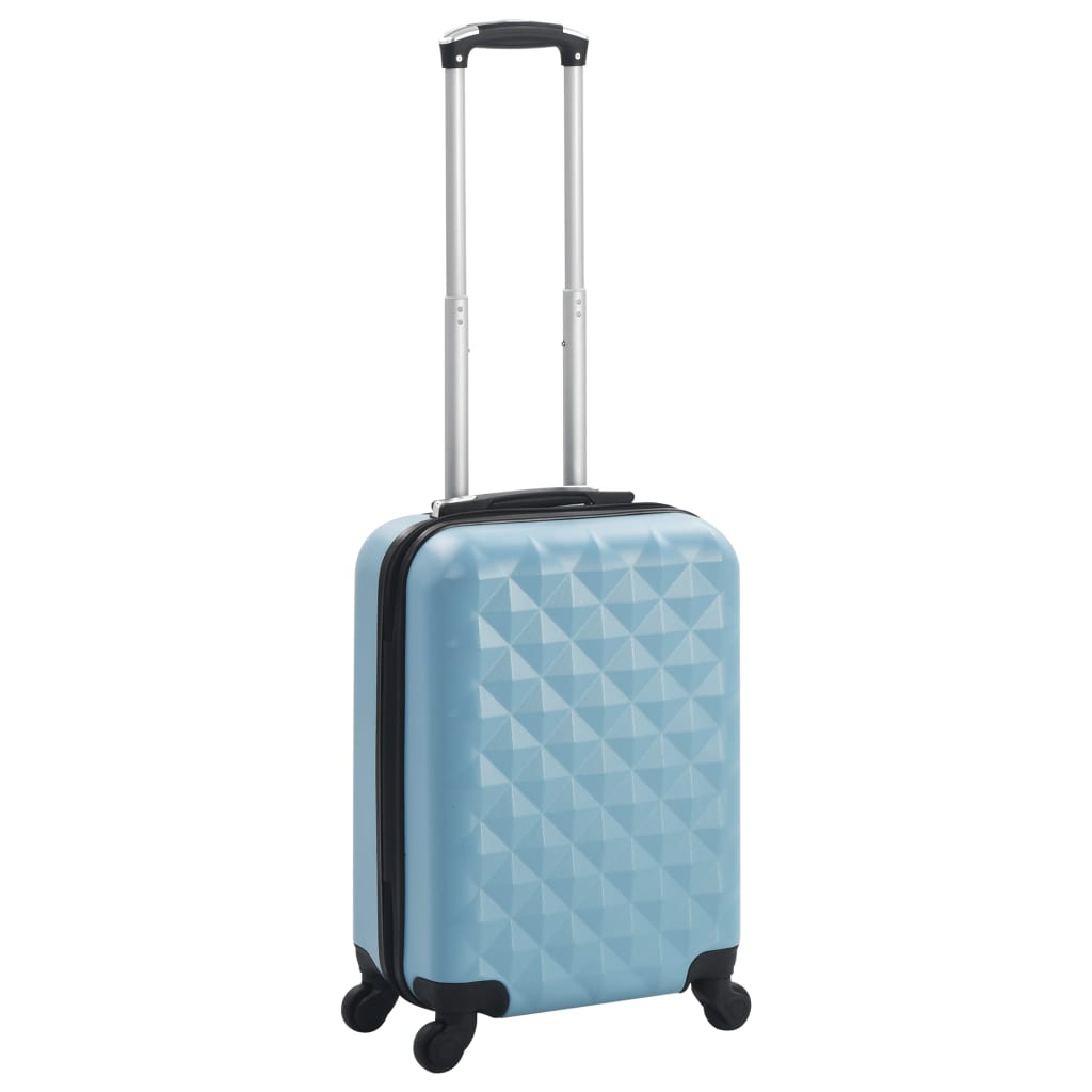 vidaXL Valise rigide Bleu ABS