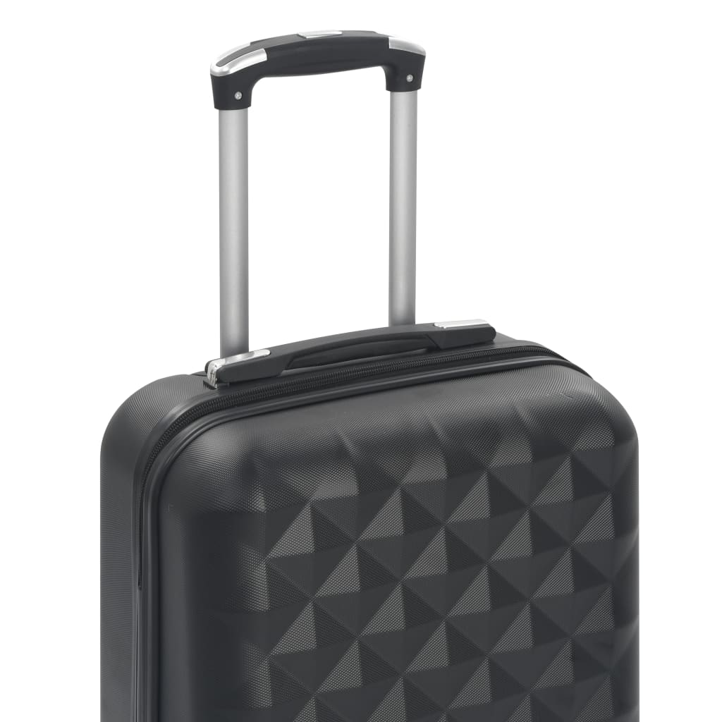 vidaXL Valise rigide Noir ABS - Image 6