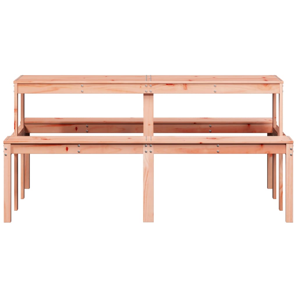 vidaXL Table de pique-nique 160x134x75 cm bois massif de douglas - Image 4