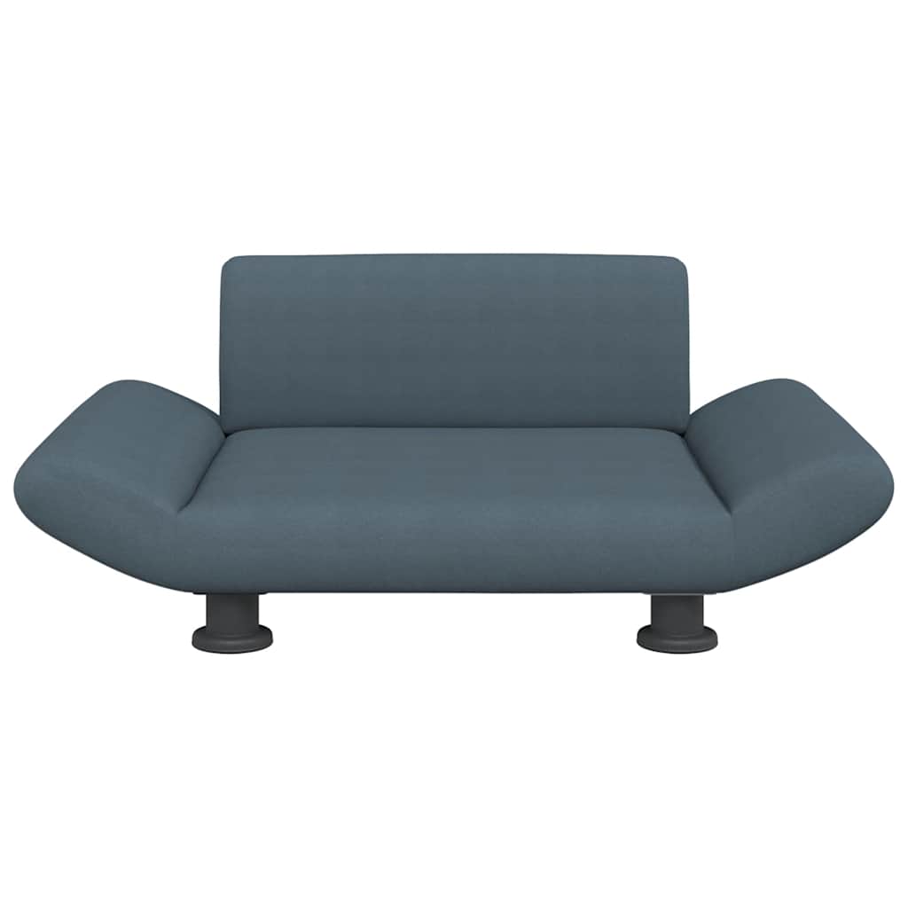 vidaXL Lit pour chien gris foncé 70x45x28 cm tissu - Image 3