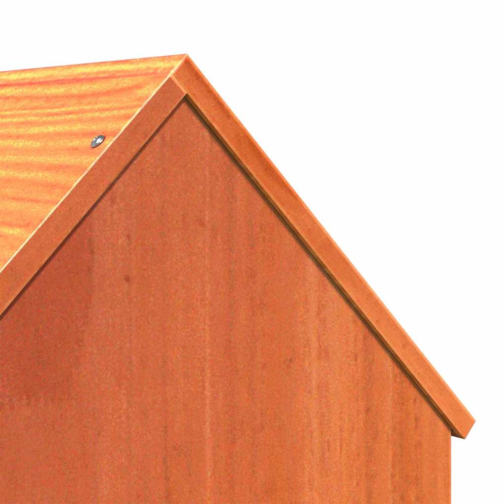 vidaXL Maison pour chat cire marron 41x50x50 cm bois de pin massif - Image 6