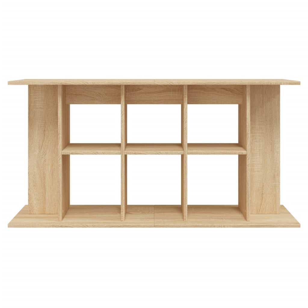 vidaXL Support d'aquarium Chêne Sonoma 120x40x60 cm Bois d'ingénierie - Image 4