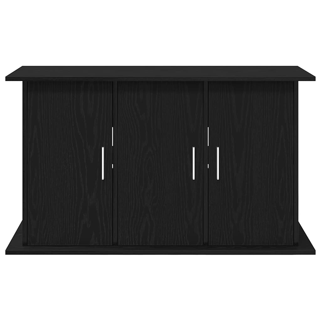 vidaXL Support d'aquarium Chêne noir 101 x 41 x 58 cm Bois d'ingénierie - Image 6