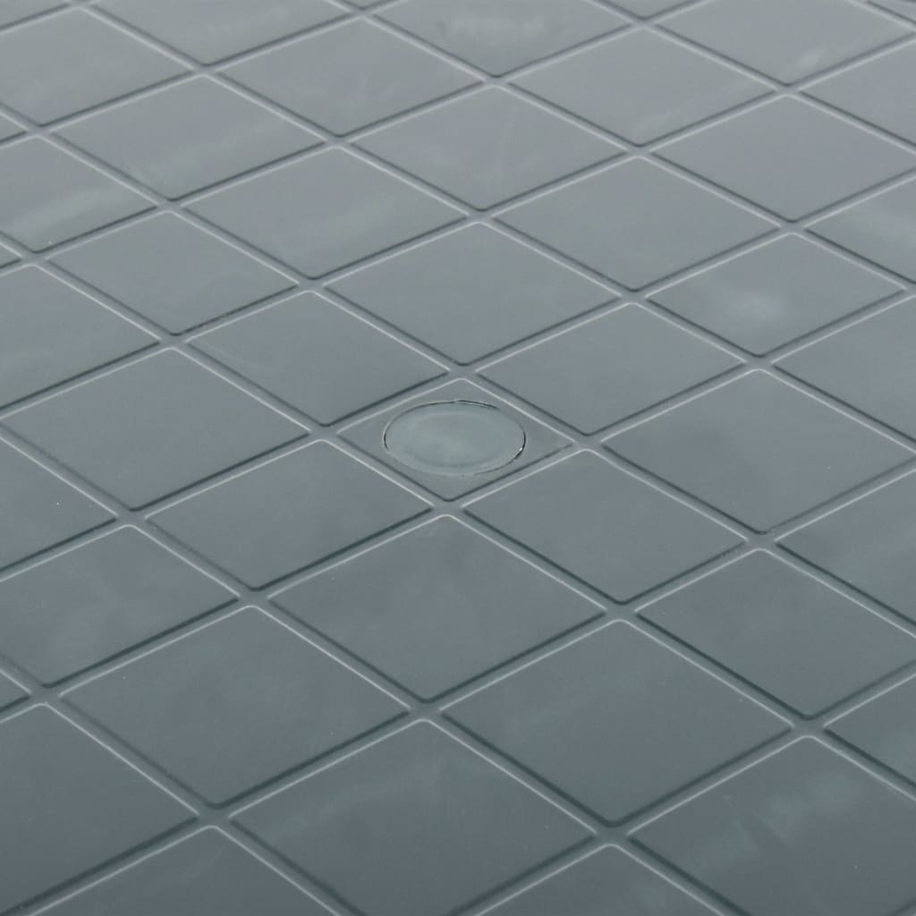 vidaXL Table de jardin Vert 89 cm Plastique - Image 4