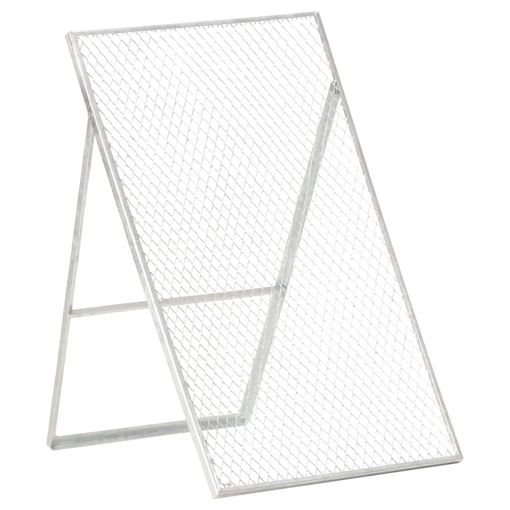 vidaXL Tamis de jardin Acier galvanisé