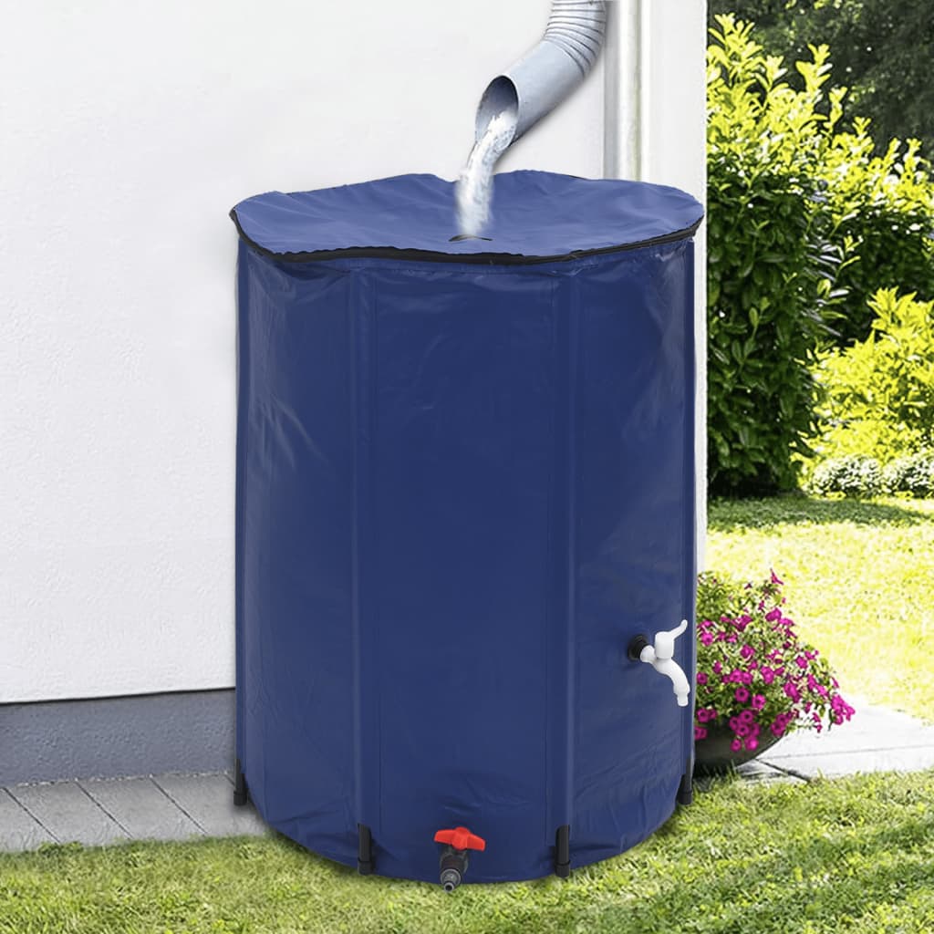 vidaXL Réservoir d'eau avec robinet pliable 750 L PVC