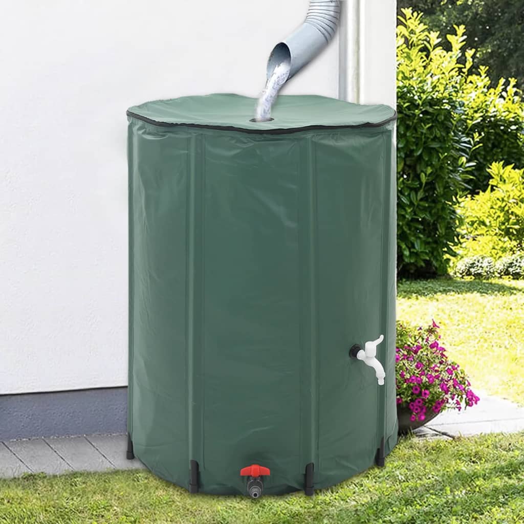 vidaXL Réservoir d'eau de pluie pliable 250 L