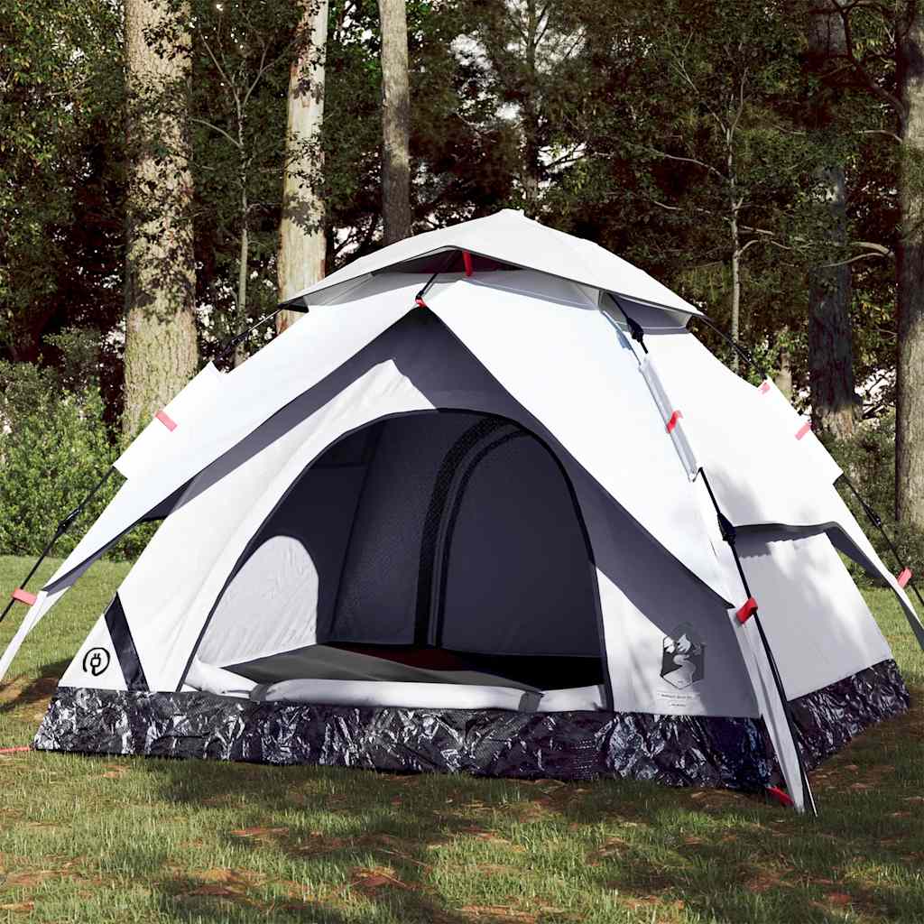 vidaXL Tente de camping à dôme 4 personnes libération rapide