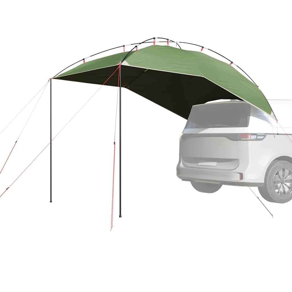 vidaXL Tente de voiture vert imperméable