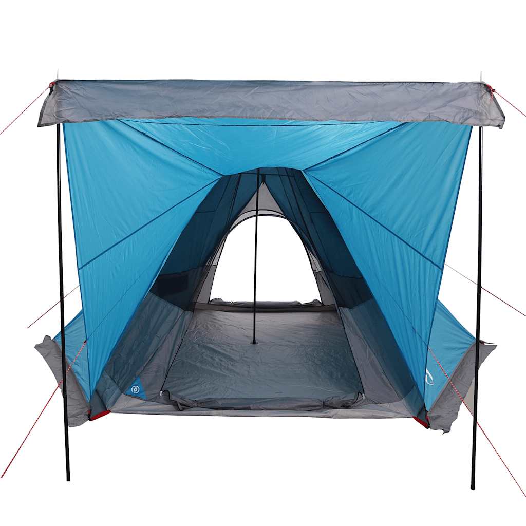 vidaXL Tente familiale tipi 6 personnes bleu imperméable - Image 5