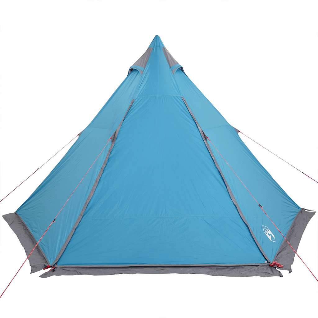 vidaXL Tente familiale tipi 6 personnes bleu imperméable - Image 6