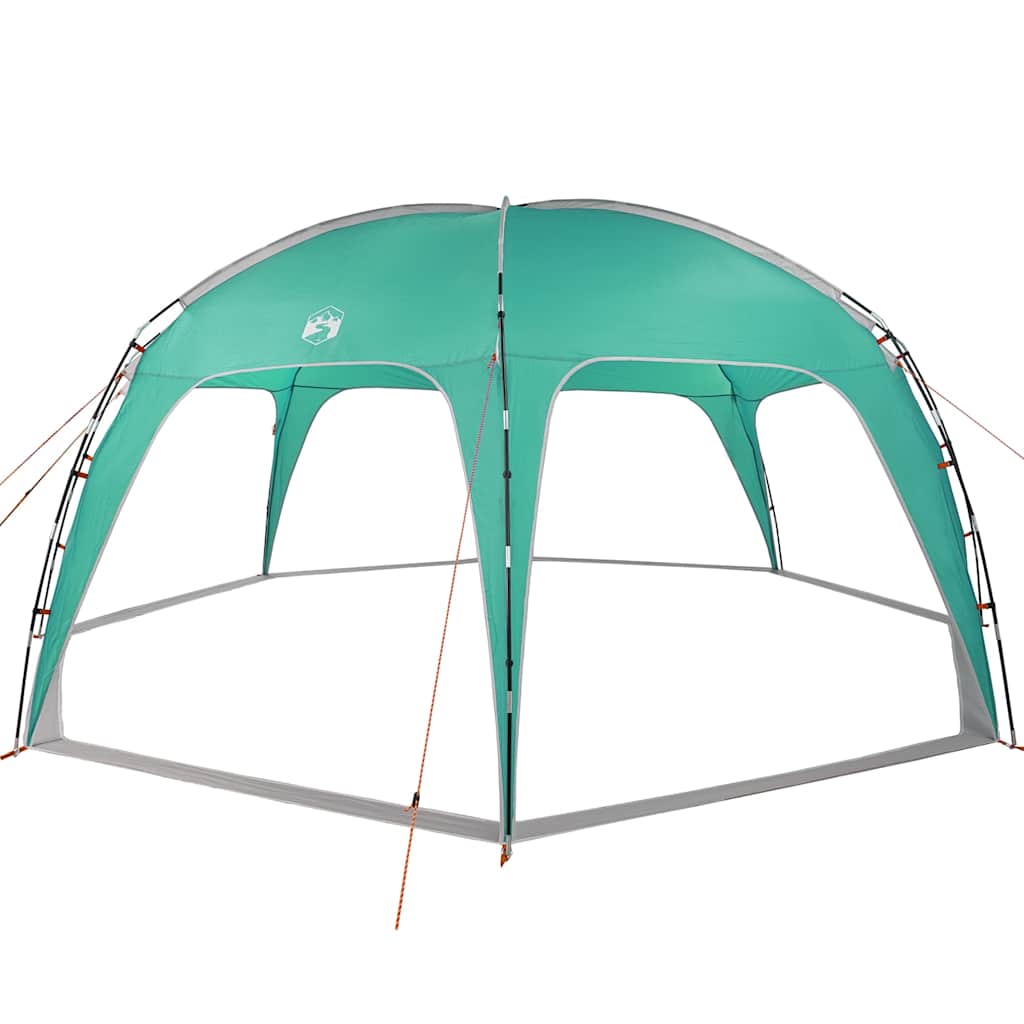 vidaXL Tente de fête vert de mer imperméable - Image 3