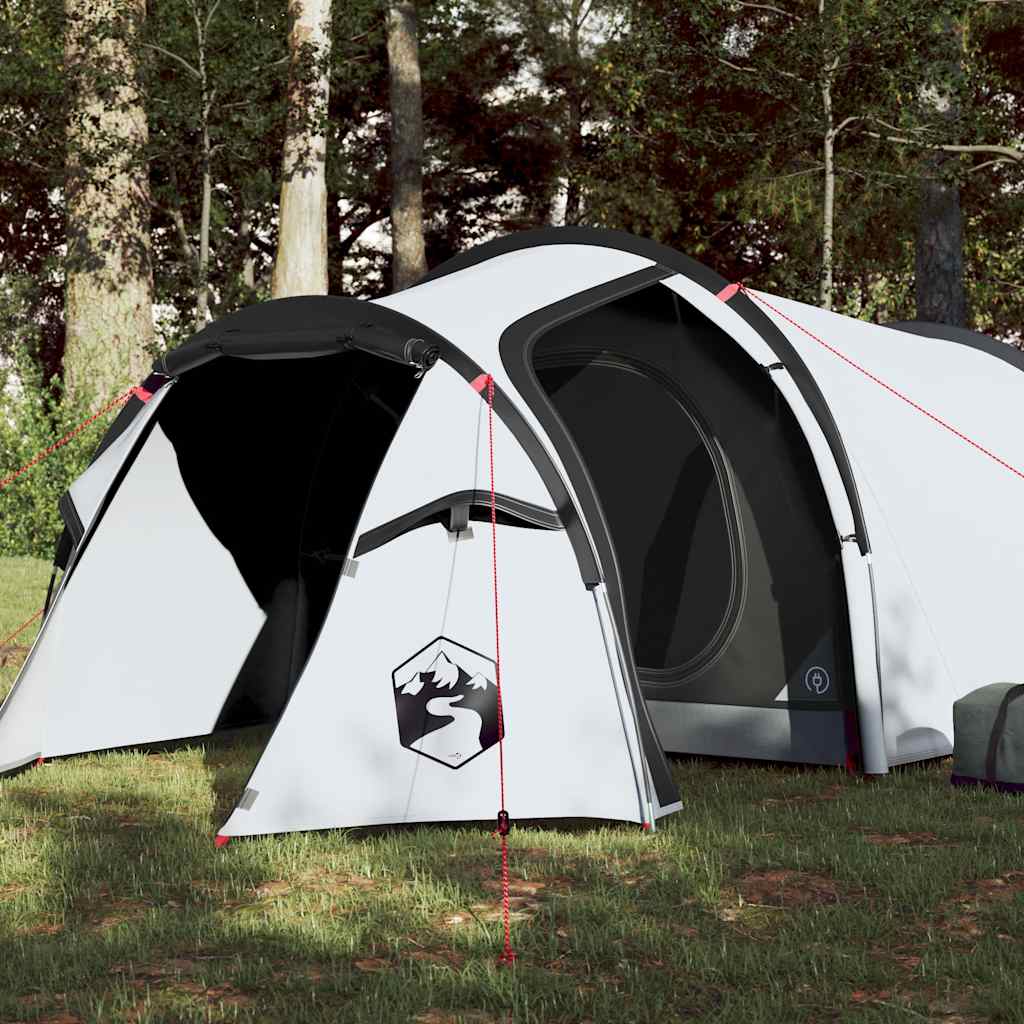 vidaXL Tente de camping tunnel 3 personnes tissu occultant imperméable