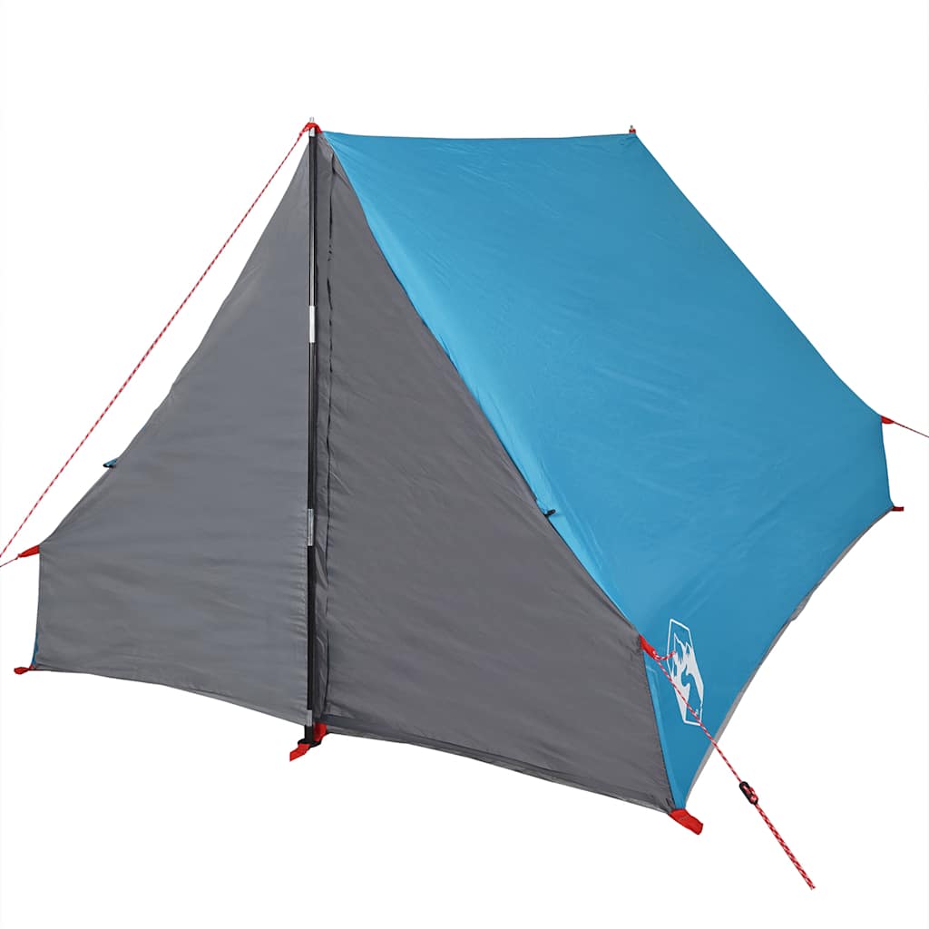 vidaXL Tente de camping en forme de A 2 personnes bleu imperméable - Image 6