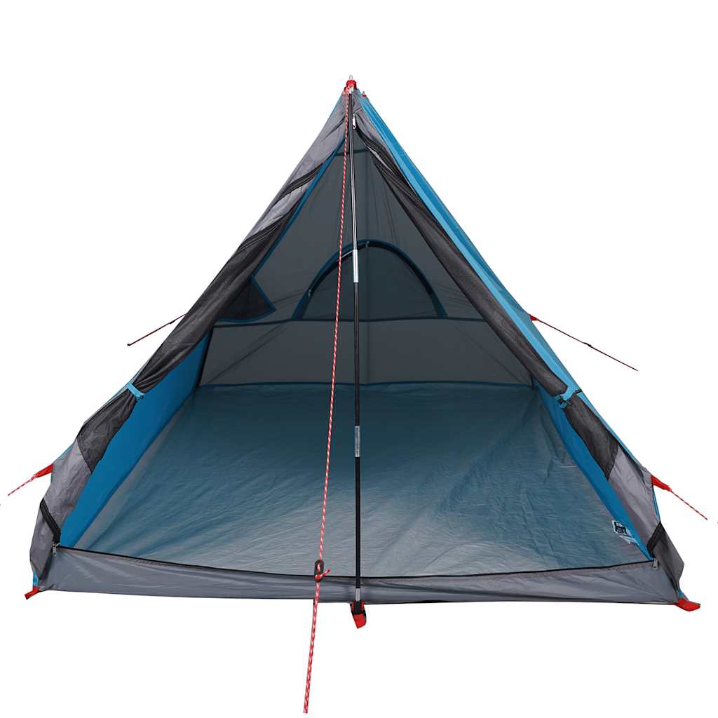 vidaXL Tente de camping en forme de A 2 personnes bleu imperméable - Image 5