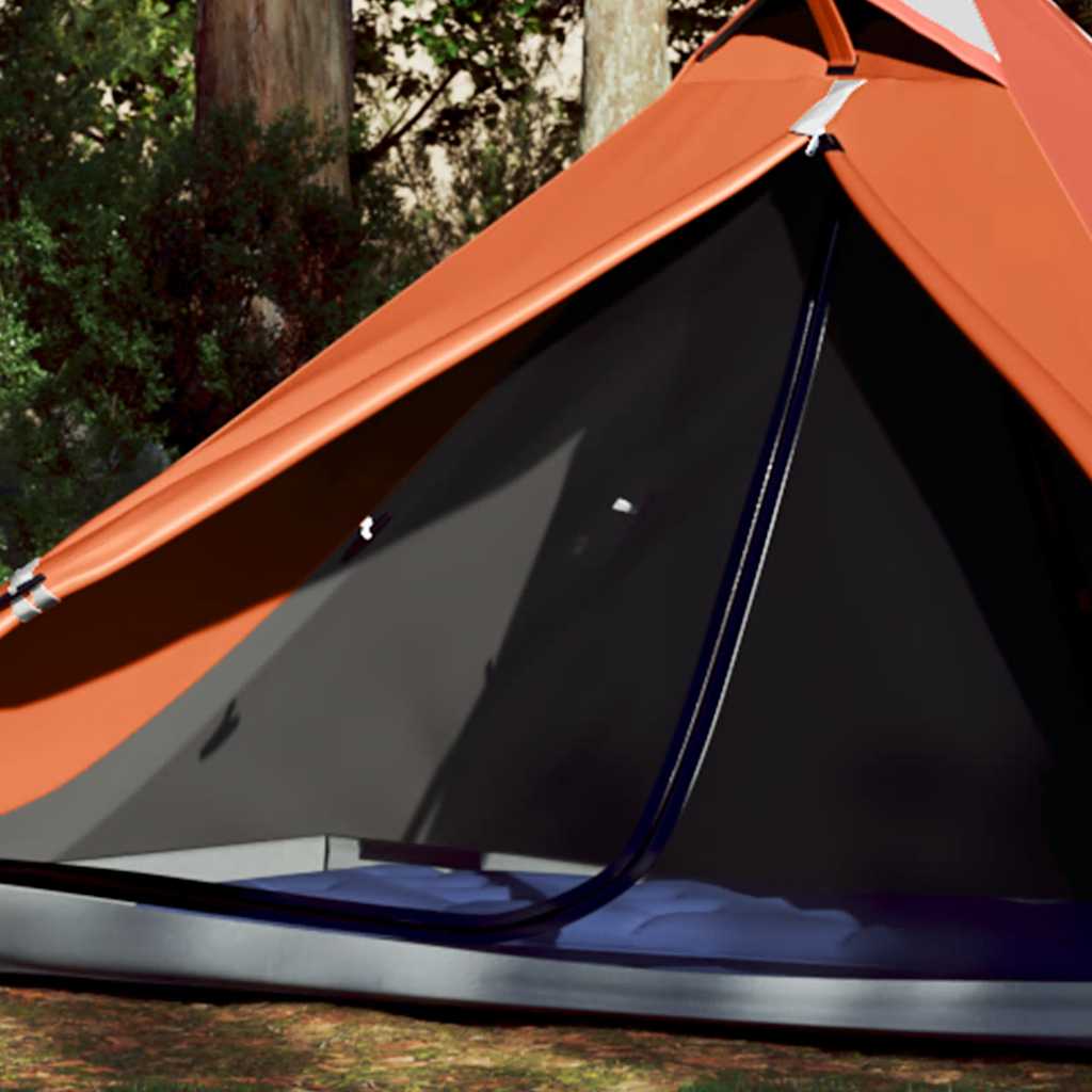 vidaXL Tente suspendue tipi 1 personne orange imperméable - Image 3